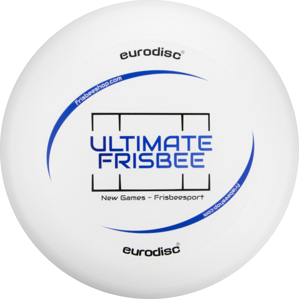 eurodisc® 175g Ultimate Frisbee New Games Grün aus Bio-Kunststoff