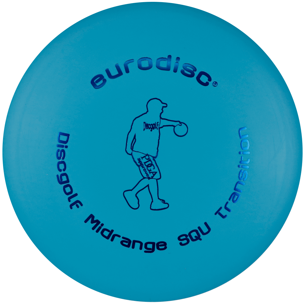 eurodisc® Disc Golf Midrange Transition SQU Hellblau