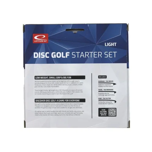Latitude 64 Discgolf Starter Set Light 3 Discs Latitude 64 Discgolf Starter Set Light 3 Discs