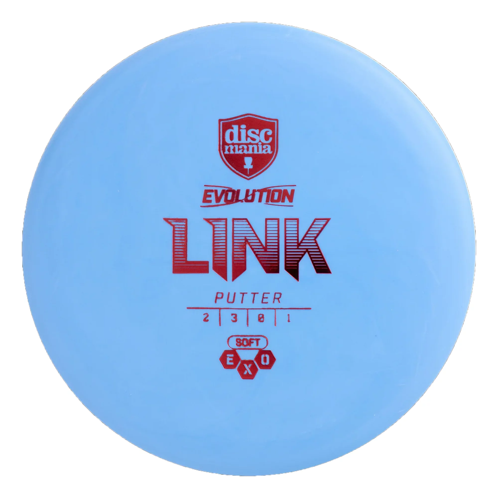 Discmania Disc Golf Putter Evolution Soft Exo Link