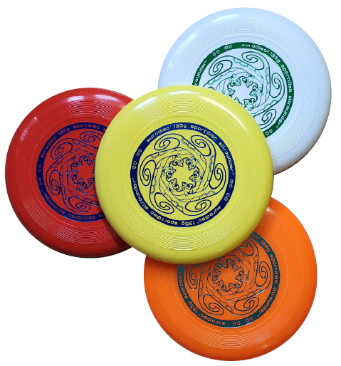 eurodisc® Frisbeach 135g Kidzz Pro Kinder Ultimate Frisbee Weiss