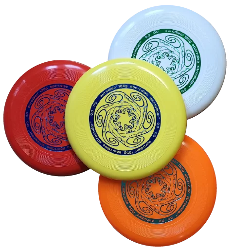 eurodisc® Frisbeach 135g Kidzz Pro Kids Ultimate Frisbee white