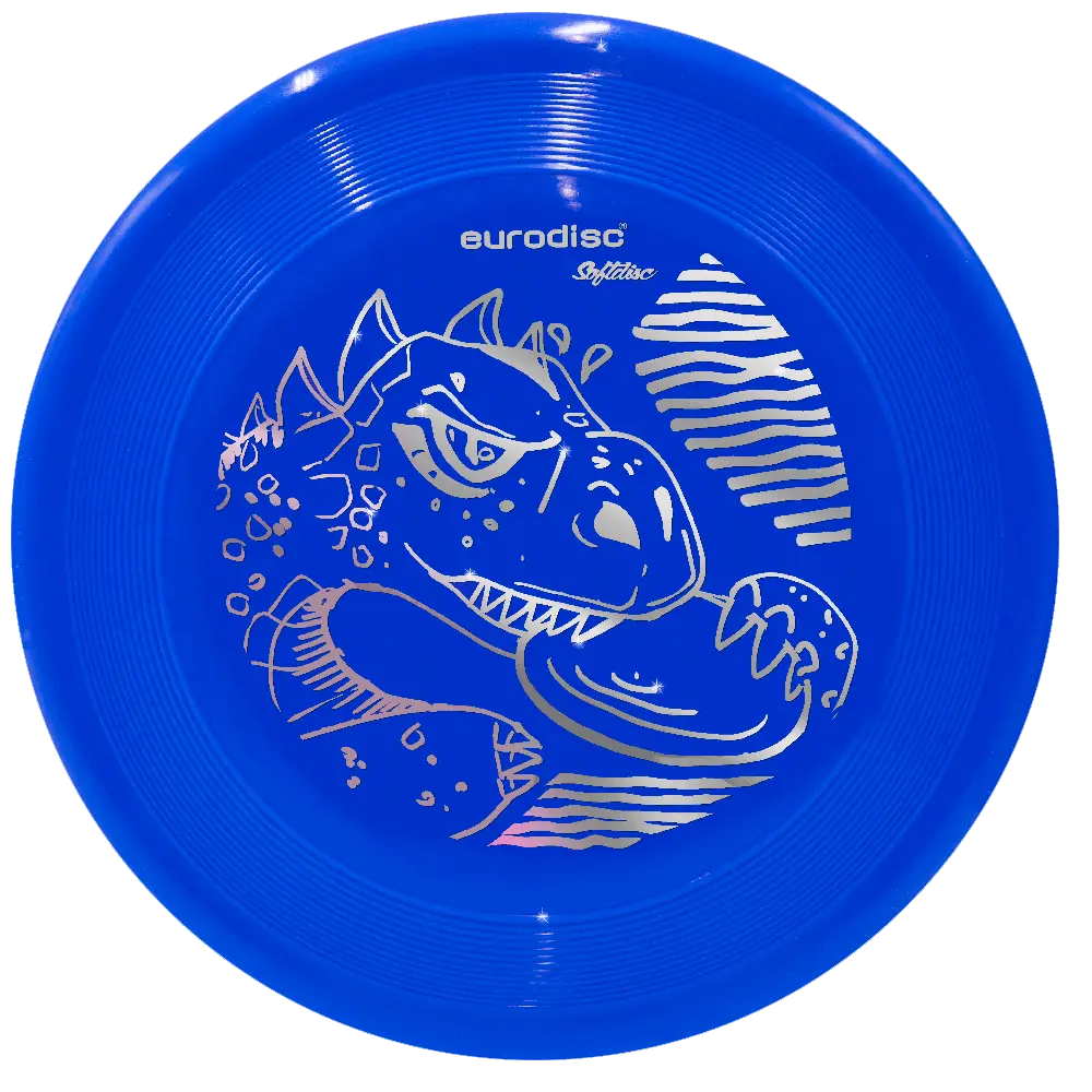 eurodisc® 100g Kidzz Fun Soft Frisbee Throwzilla 23cm darkblue