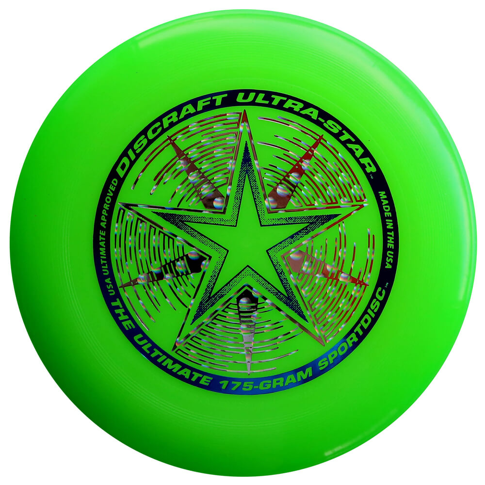 Discraft 175g Ultimate Frisbee Ultrastar Grün