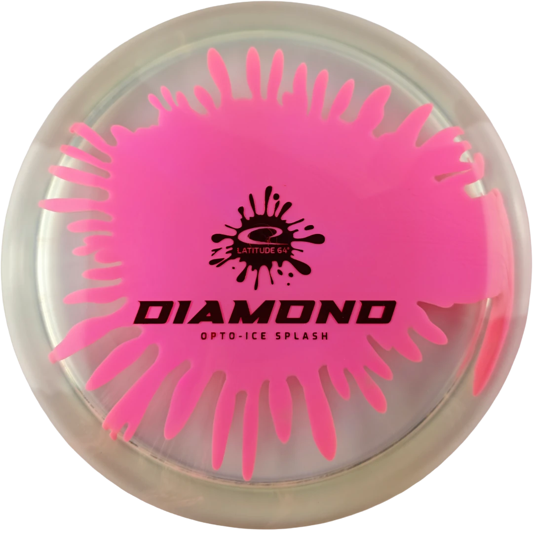 Latitude64 Disc Golf Fairway Driver Opto Ice SPARKLE SPLASH Diamond Latitude64 Disc Golf Fairway Driver Opto Ice SPARKLE SPLASH Diamond