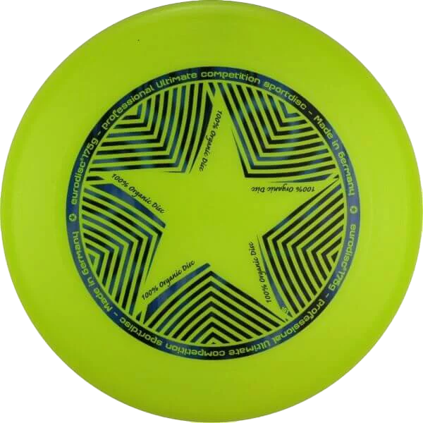eurodisc® 175g Ultimate Frisbee Star aus Bio-Kunststoff in verschiedenen Farben