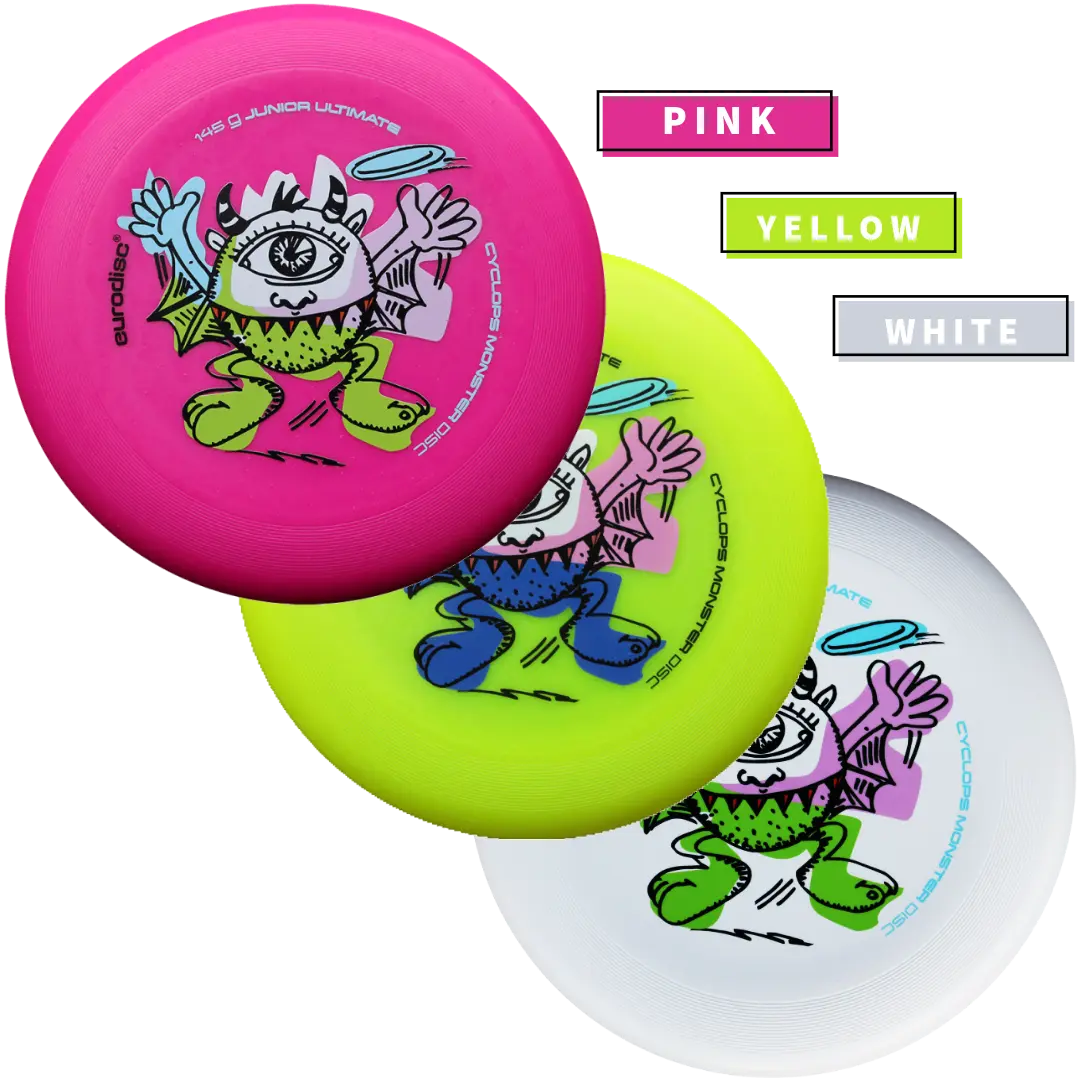 eurodisc® 145g Junior Ultimate Monster in verschiedenen Farben eurodisc® 145g Junior Ultimate Monster in verschiedenen Farben