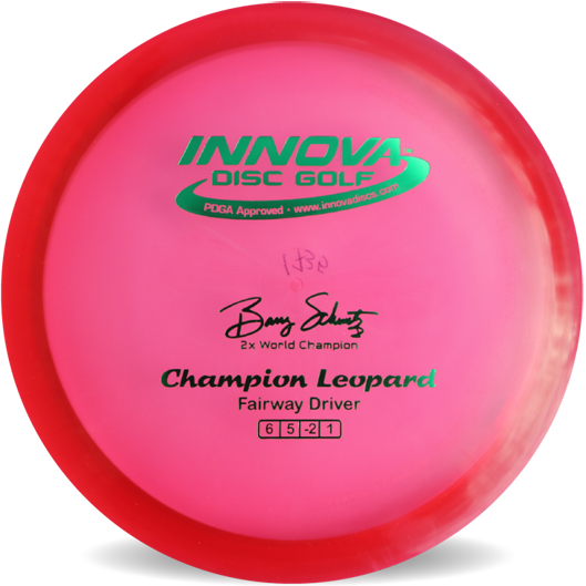 Innova Disc Golf Fairway Driver Champion Leopard Barry Schultz Innova Disc Golf Fairway Driver Champion Leopard Barry Schultz