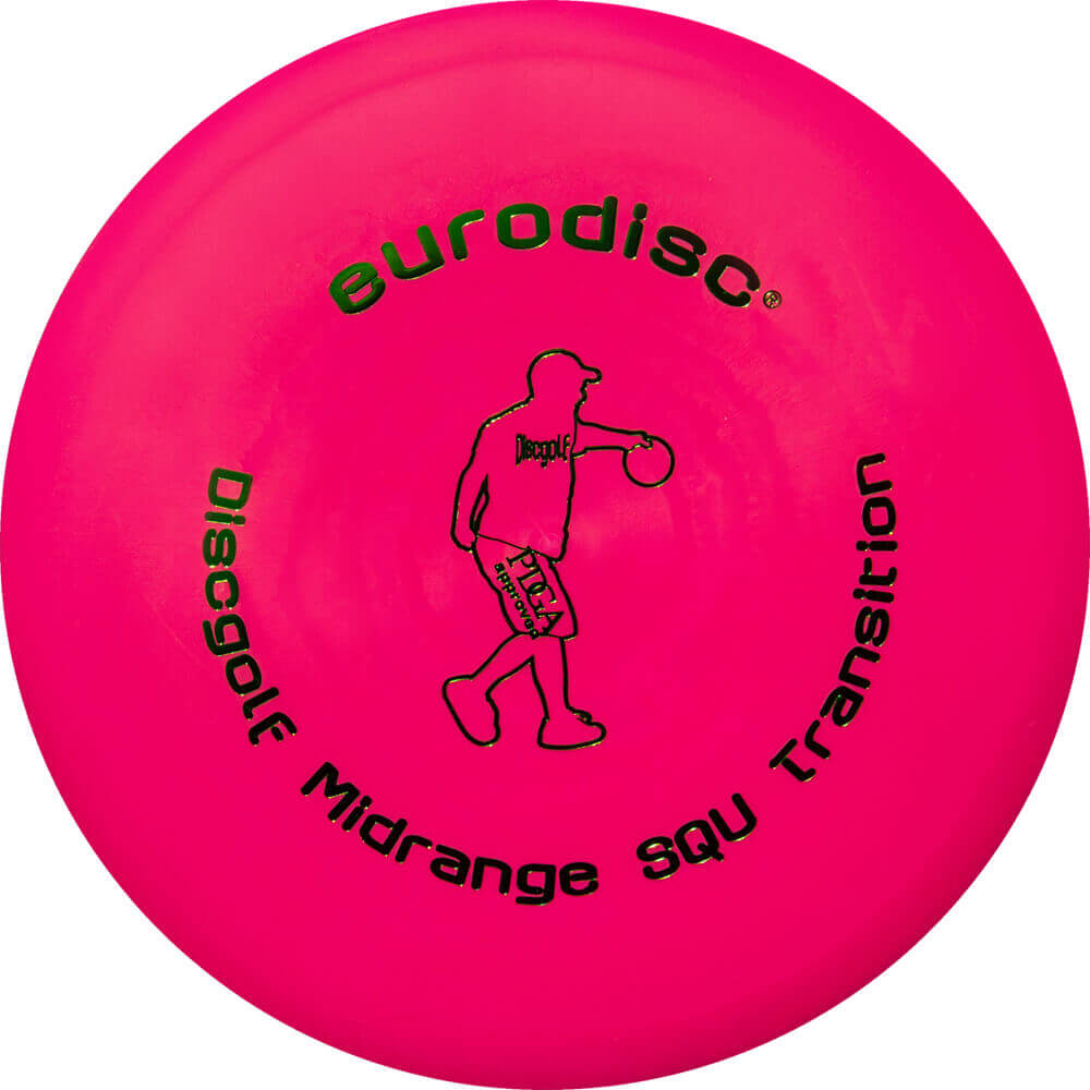 Eurodisc Disc Golf Midrange Transition SQU Pink