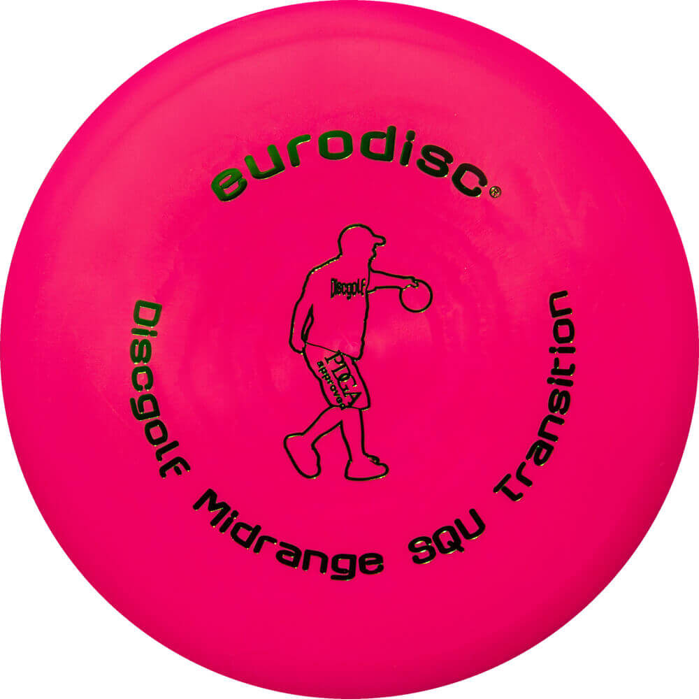 Eurodisc Discgolf-Disc SQU Midrange Transition Pink eurodisc® Disc Golf Midrange Transition SQU Pink