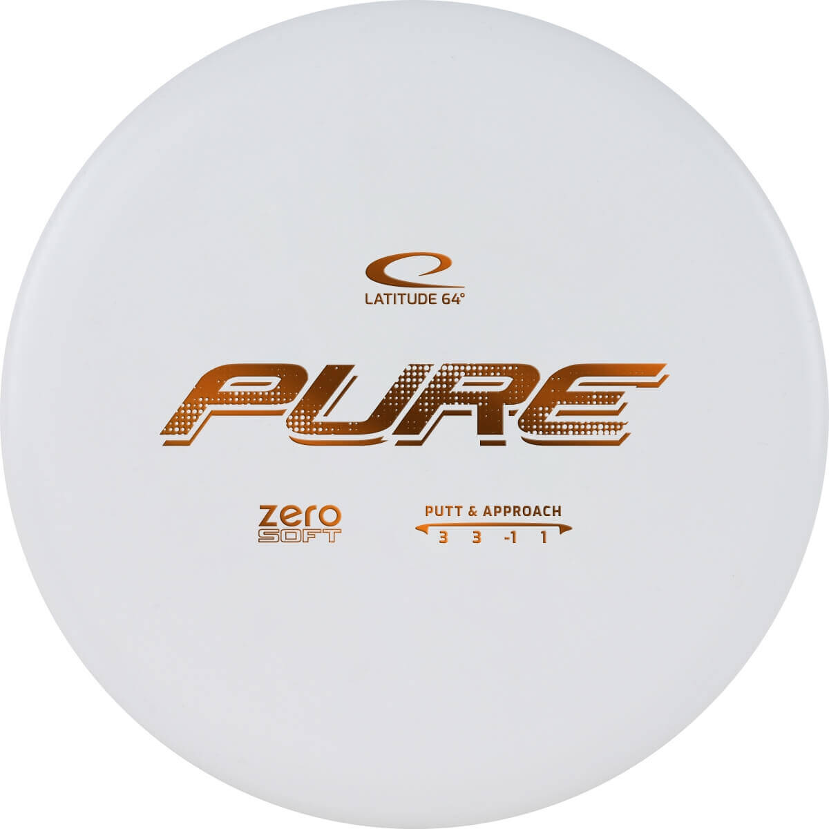 Latitude 64 Disc Golf Putter Zero Soft Pure Latitude 64 Disc Golf Putter Zero Soft Pure