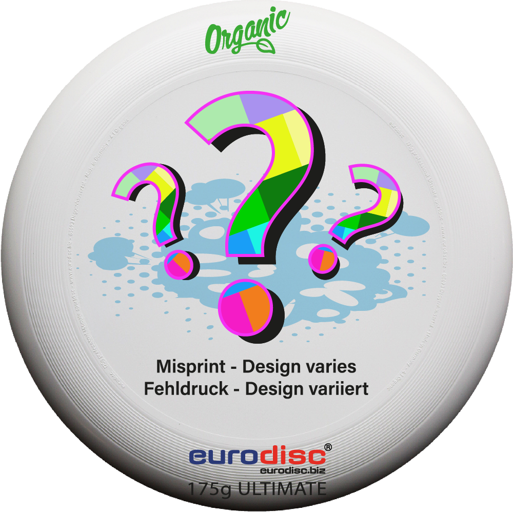eurodisc® 175g Ultimate Frisbee Secret aus Bio-Kunststoff