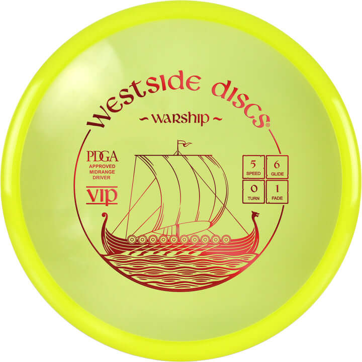 Westside Disc Golf Midrange Driver VIP Warship