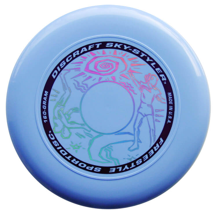 Skystyler light blue160g Discraft Sky-Styler Freestyle Frisbee Hellblau