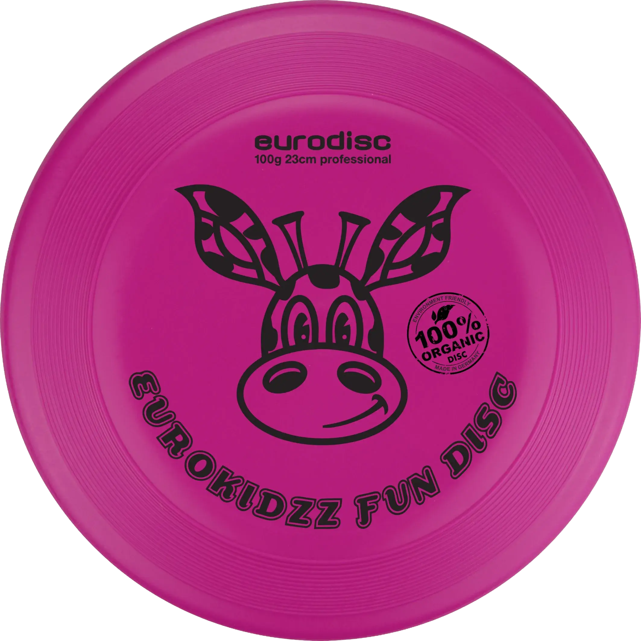eurodisc® 110g Kidzz Fun Frisbee Giraffe 23cm in various colors White