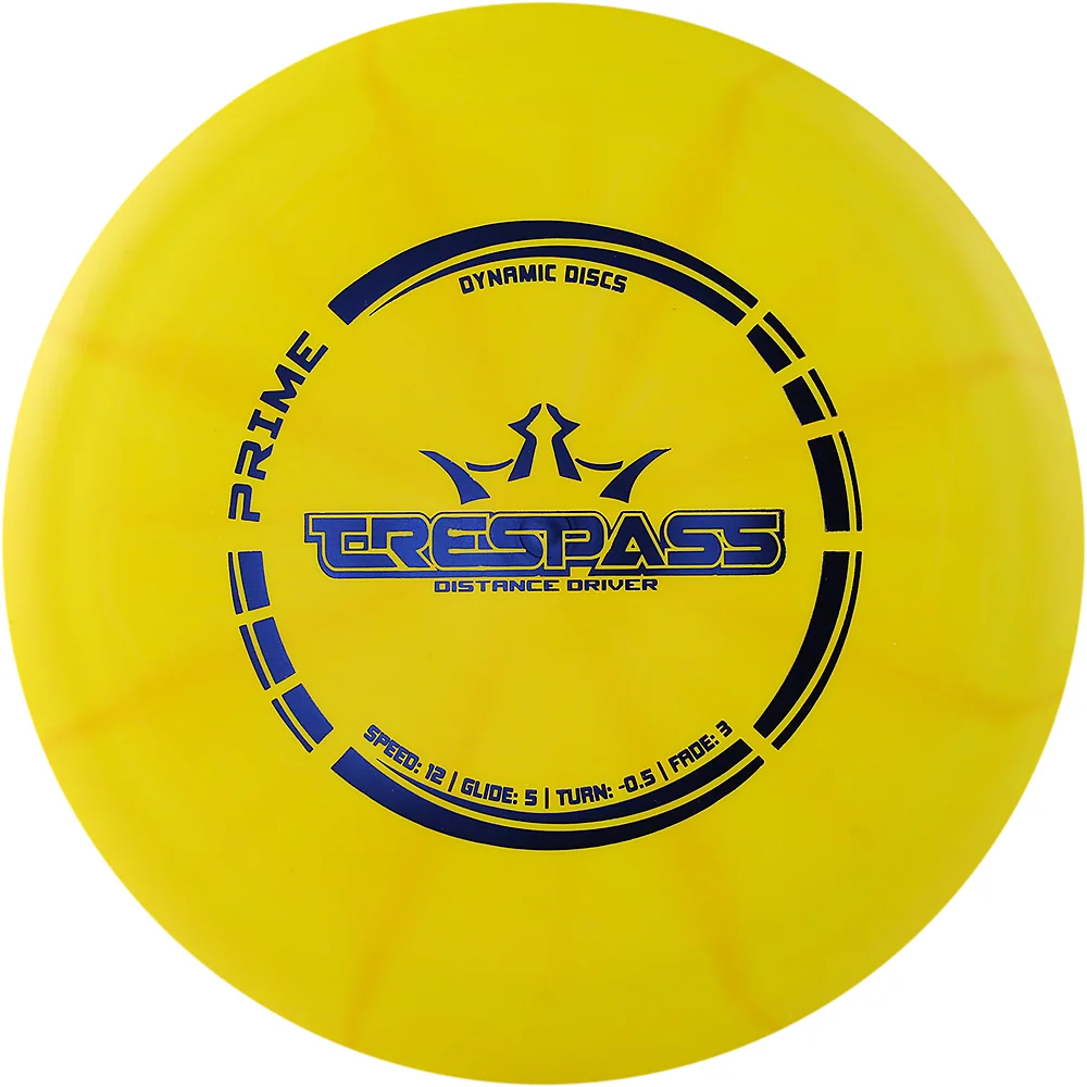 Dynamic Discs Disc Golf Distance Driver Prime Trespass Dynamic Discs Disc Golf Distance Driver Prime Trespass