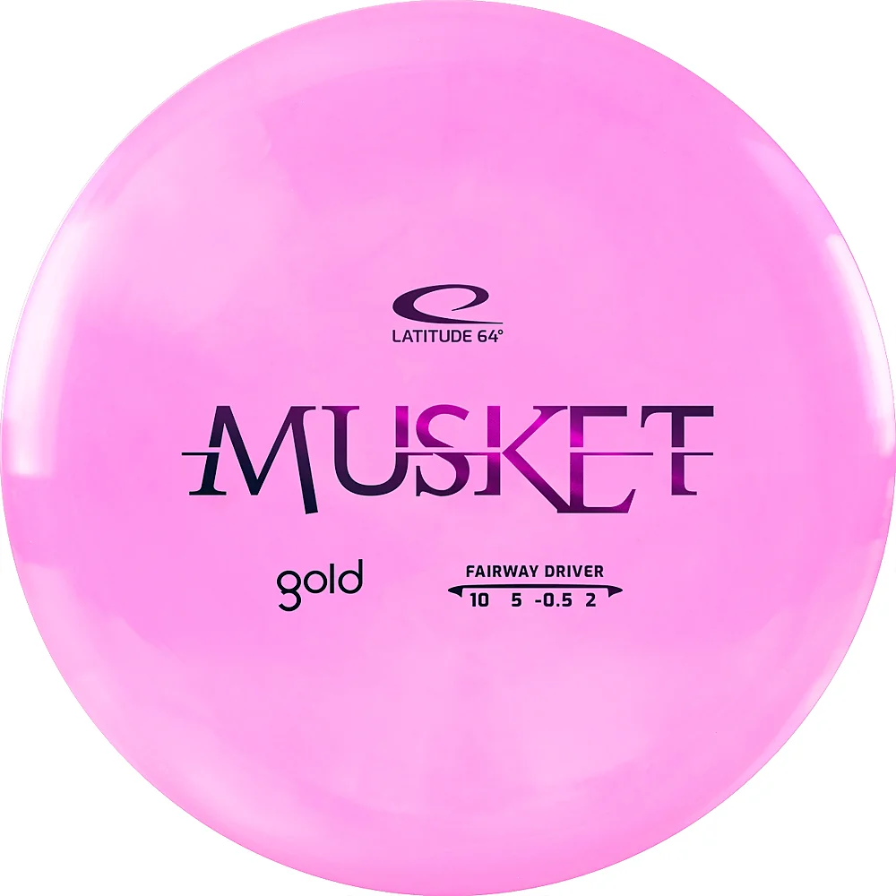 Latitude 64 Disc Golf Fairway Driver Gold Musket