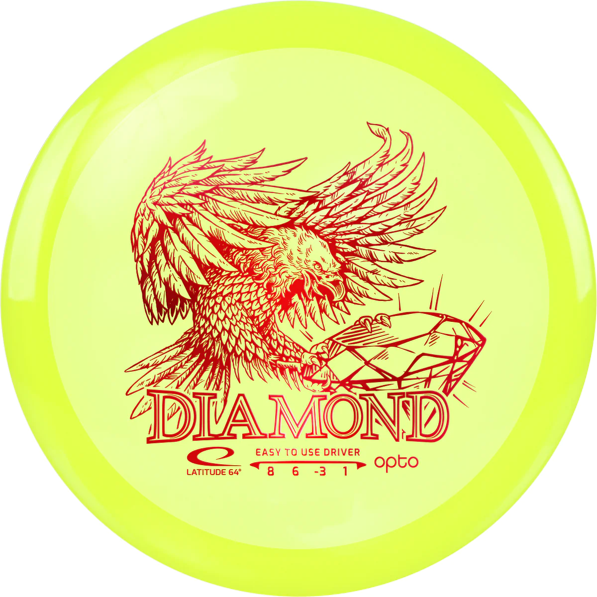 Latitude 64 Disc Golf Fairway Driver Opto Diamond Latitude 64 Disc Golf Fairway Driver Opto Diamond