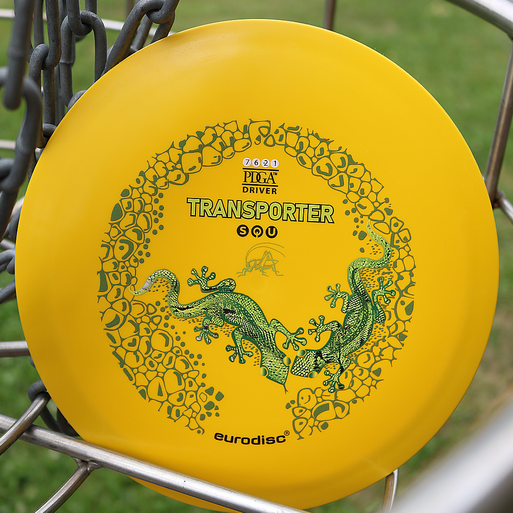 eurodisc® 163 g, Discgolf Driver, Transporter, SQU, SALAMANDER