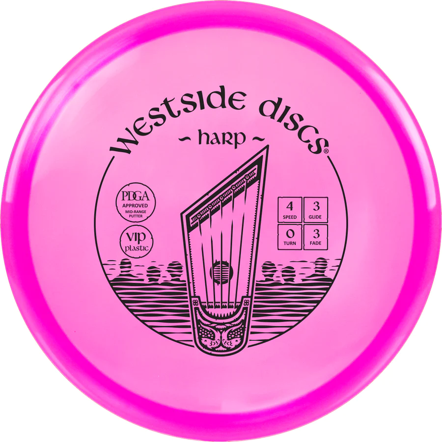 Westside Disc Golf Putter VIP Harp