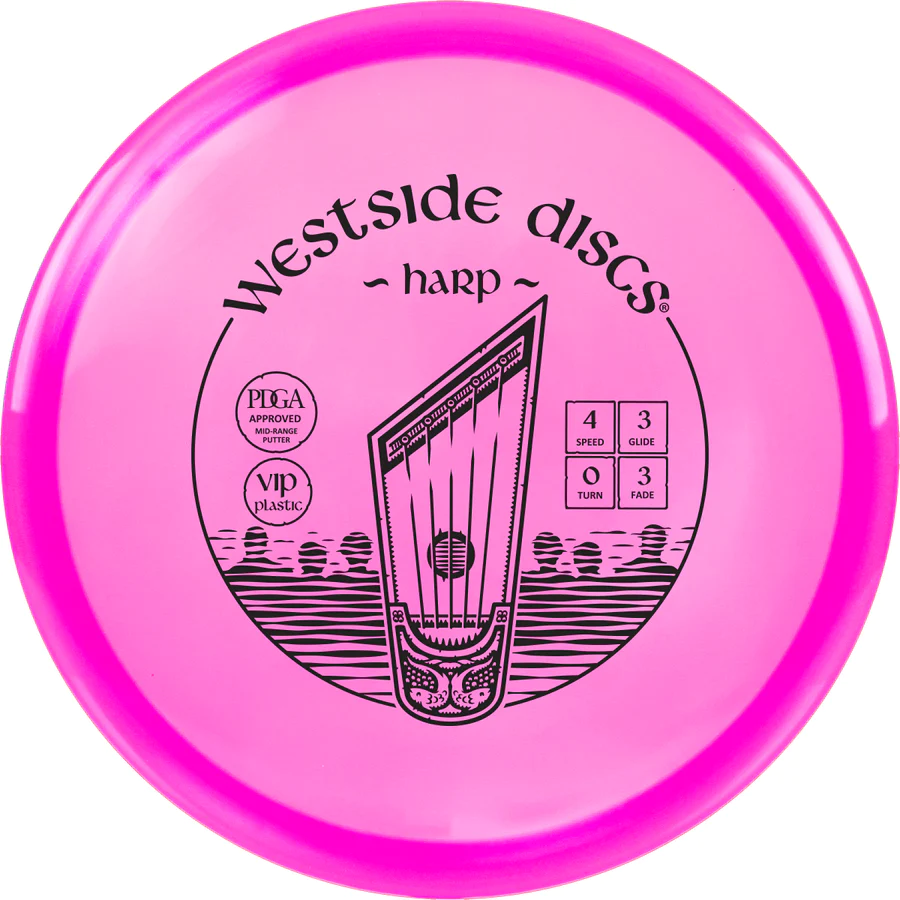 Westside Disc Golf Putter VIP Harp Westside Disc Golf Putter VIP Harp