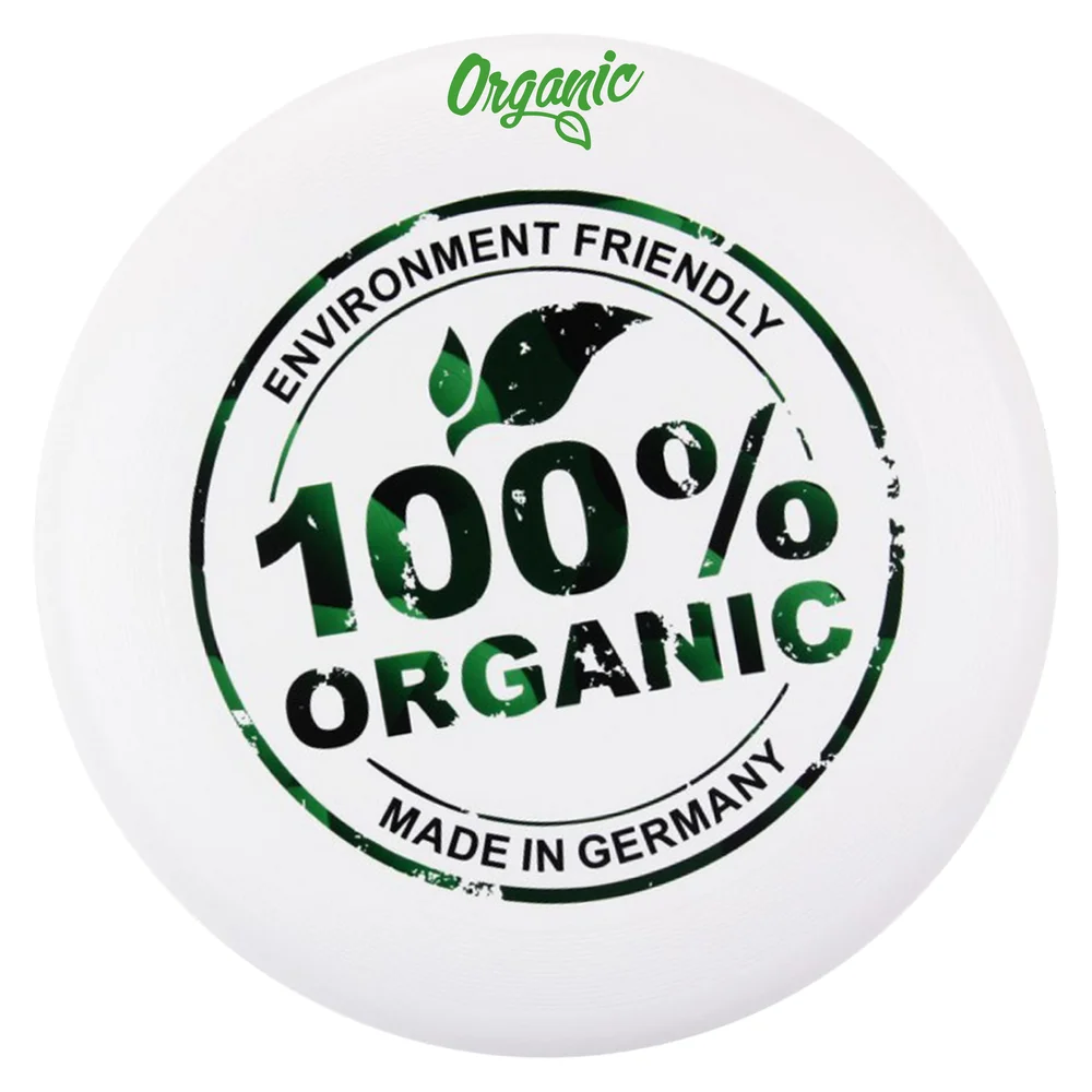 eurodisc® 175g Ultimate organic Frisbee Organic white