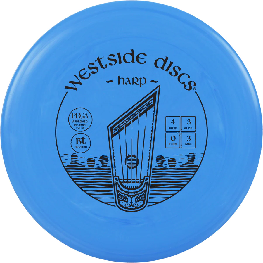 Westside Disc Golf Putter BT Medium Harp Westside Disc Golf Putter BT Medium Harp