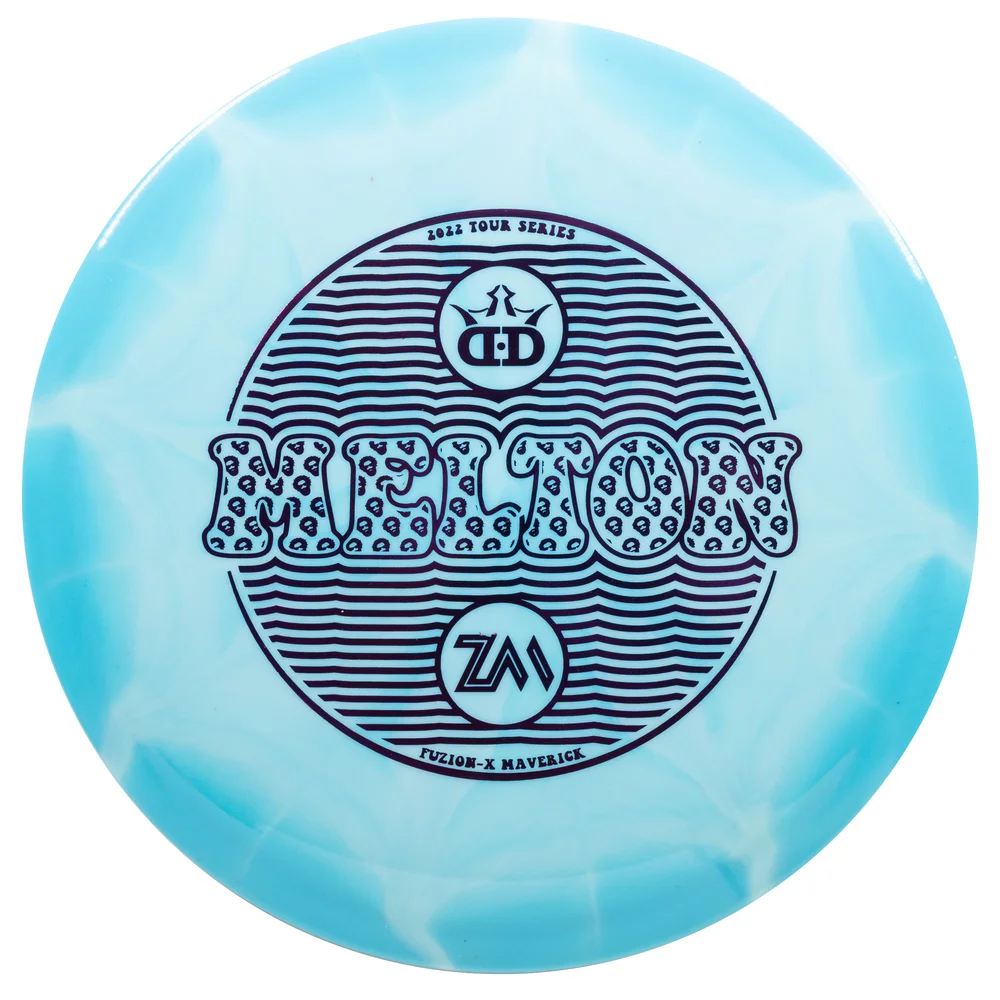 Dynamic Discs Fairway Driver Fuzion X Burst Maverick - Zach Melton Team Series