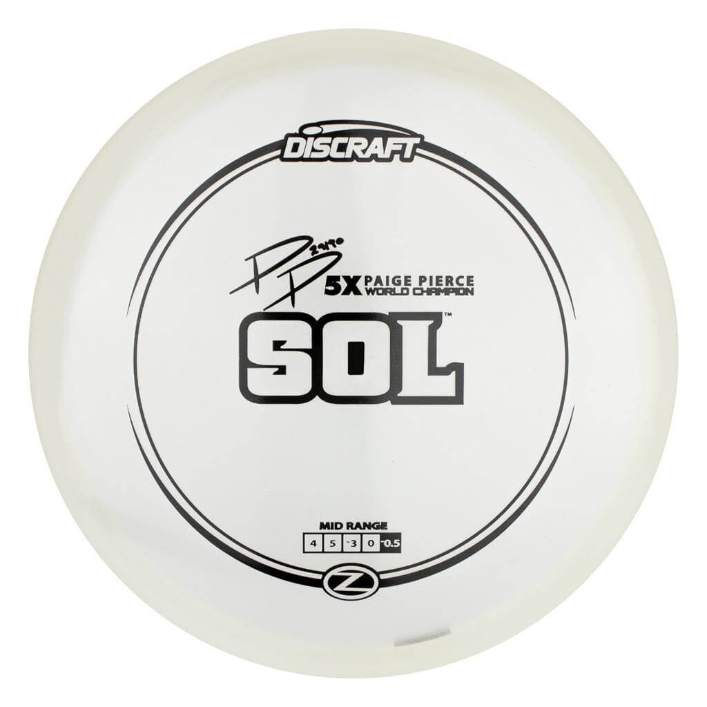 Discraft Disc Golf Midrange Z-Line Sol Paige Pierce Discraft Disc Golf Midrange Z-Line Sol Paige Pierce