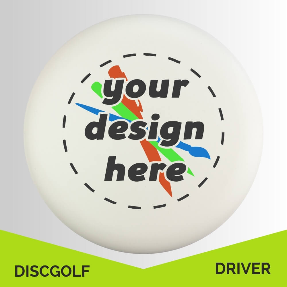 Custom eurodisc® Discgolf Frisbee SQU Driver Transporter