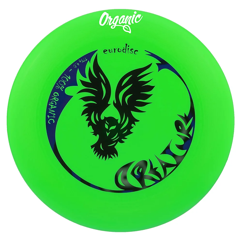 Eurodisc 175g Ultimate Frisbee Creature Grün aus Bio-Kunststoff