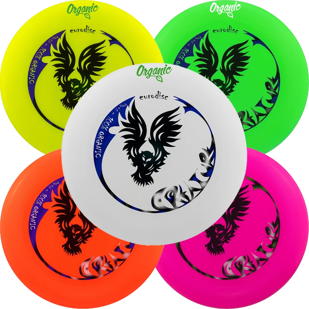 eurodisc® 175g Ultimate Frisbee Creature aus Bio-Kunststoff eurodisc® 175g Ultimate Frisbee Creature aus Bio-Kunststoff