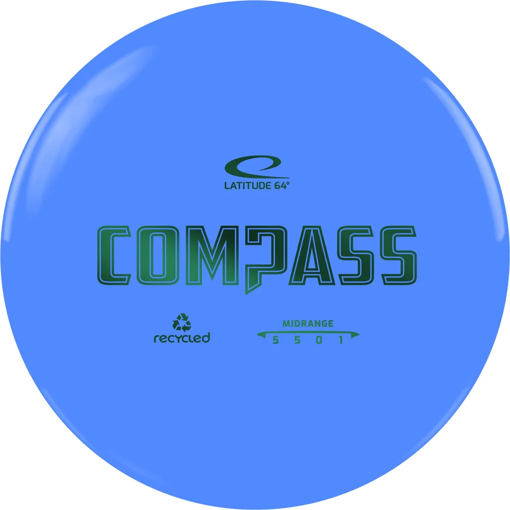 Latitude 64 Disc Golf Midrange Driver Recycled Compass