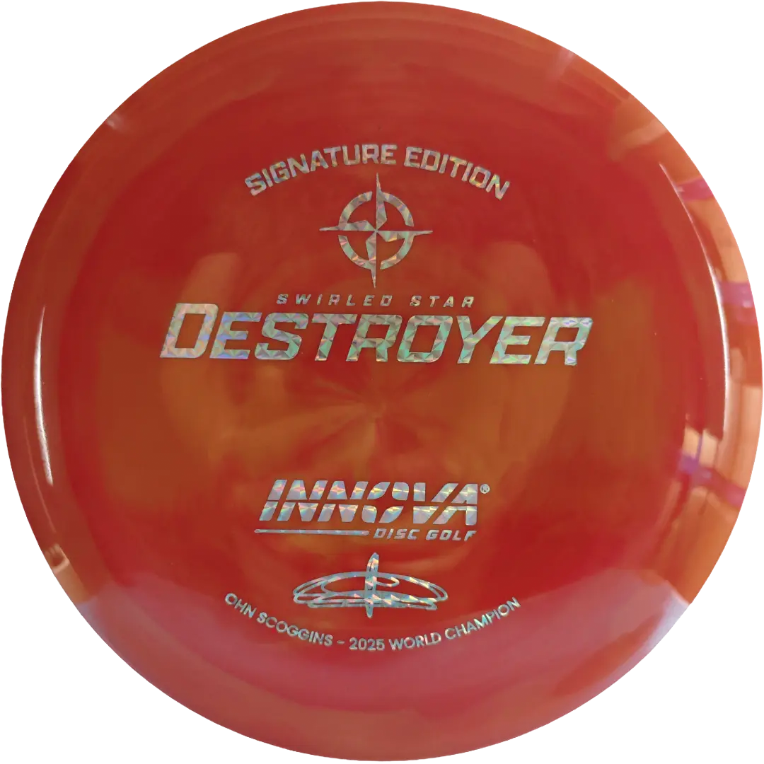 Innova Disc Golf Star Swirled Destroyer - Ohn Scoggins Signature Edition Innova Disc Golf Star Swirled Destroyer - Ohn Scoggins Signature Edition