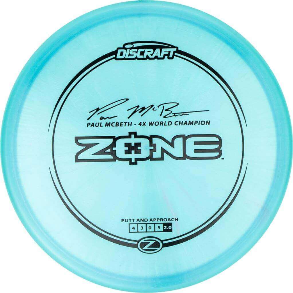 Discraft Disc Golf Putter Z-Line Zone Discraft Disc Golf Putter Z-Line Zone