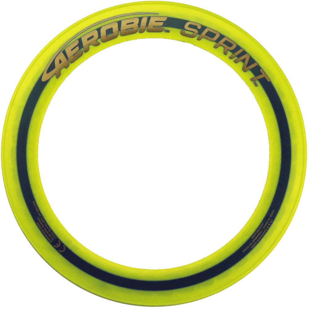 Aerobie Sprint Frisbee-Ring 25cm yellow