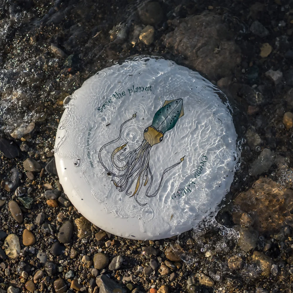 eurodisc® 175g Ultimate Frisbee Calmar aus Bio-Kunststoff Ocean Edition eurodisc® 175g Ultimate Frisbee Calmar aus Bio-Kunststoff Ocean Edition