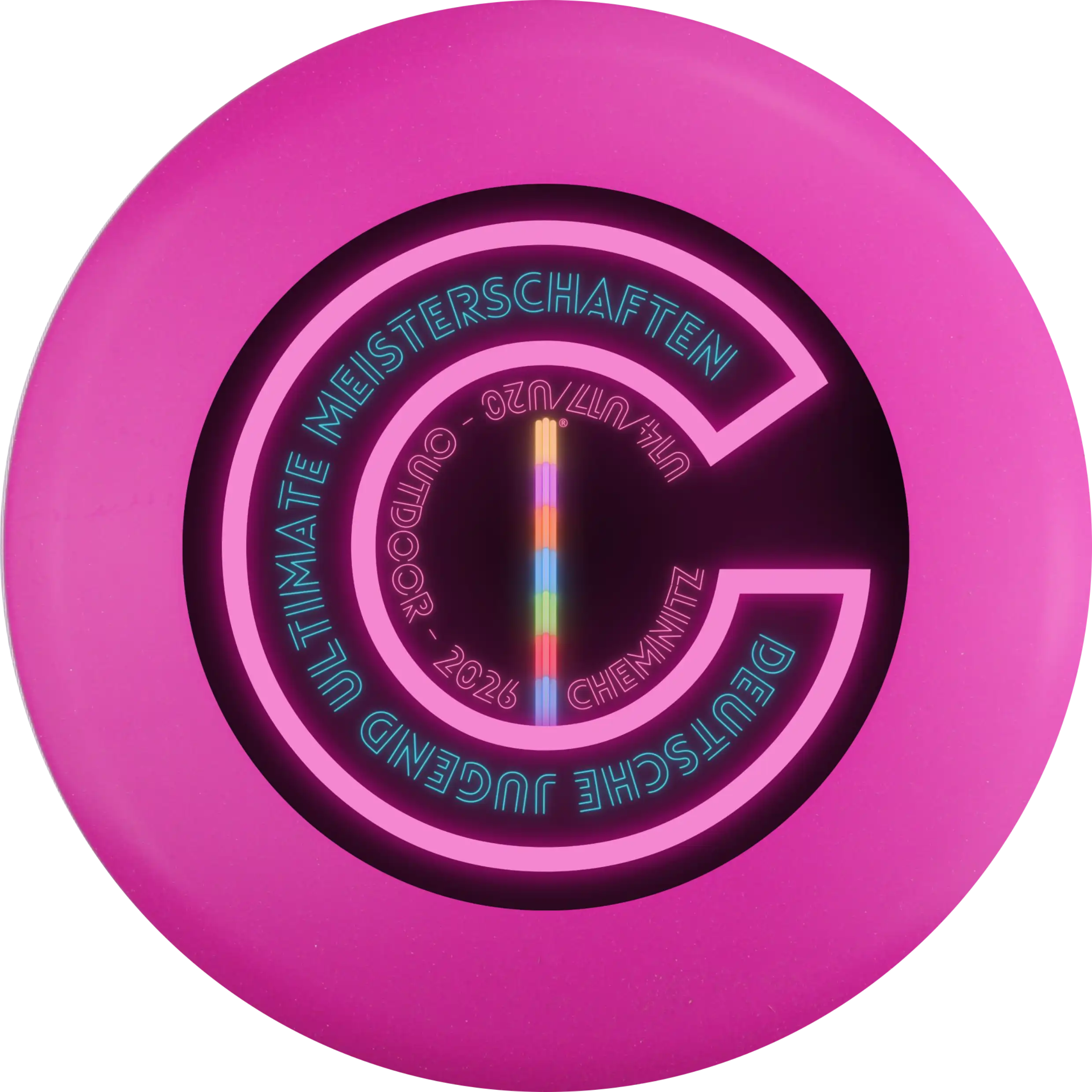 eurodisc® 175g Ultimate Frisbee DJUM Chemnitz 2026 U14/U17/U20 organic