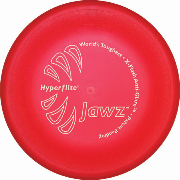Bissfeste Hundefrisbee Hyperflite Jawz - Rot