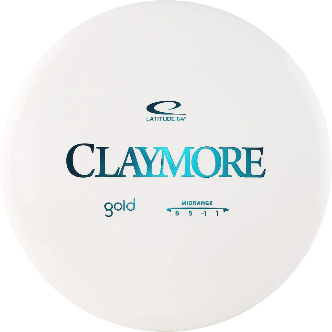 Custom Latitude 64 Discgolf Disc Claymore Gold Midrange 
