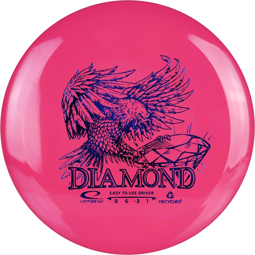 Latitude 64 Disc Golf Fairway Driver Recycled Diamond Latitude 64 Disc Golf Fairway Driver Recycled Diamond