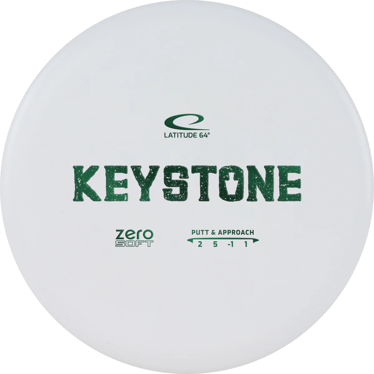 Latitude 64 Disc Golf Putter Zero Soft Keystone