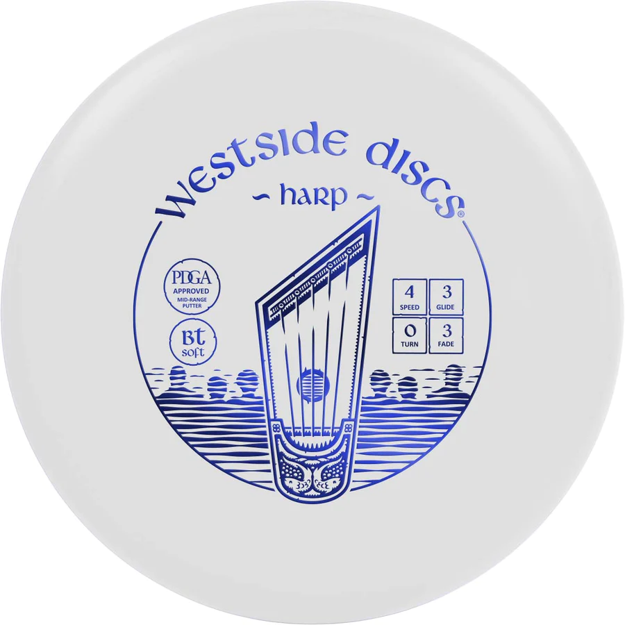 Westside Disc Golf Putter BT Soft Harp Westside Disc Golf Putter BT Soft Harp