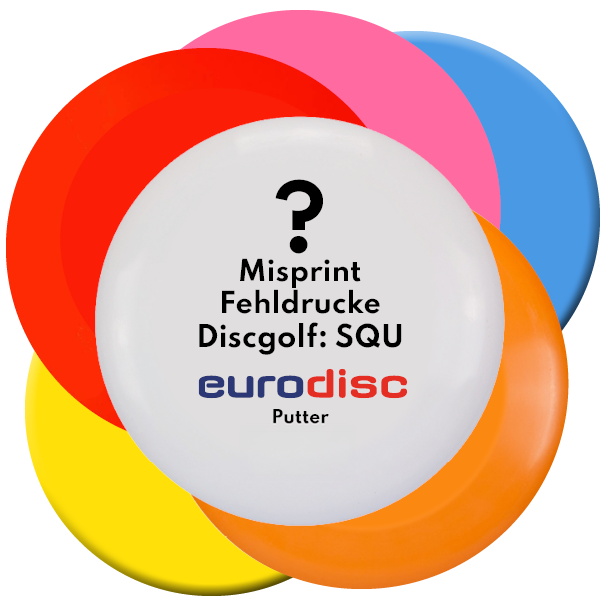 eurodisc Fehldruck Discgolf SQU - Putter eurodisc Fehldruck Discgolf SQU - Putter