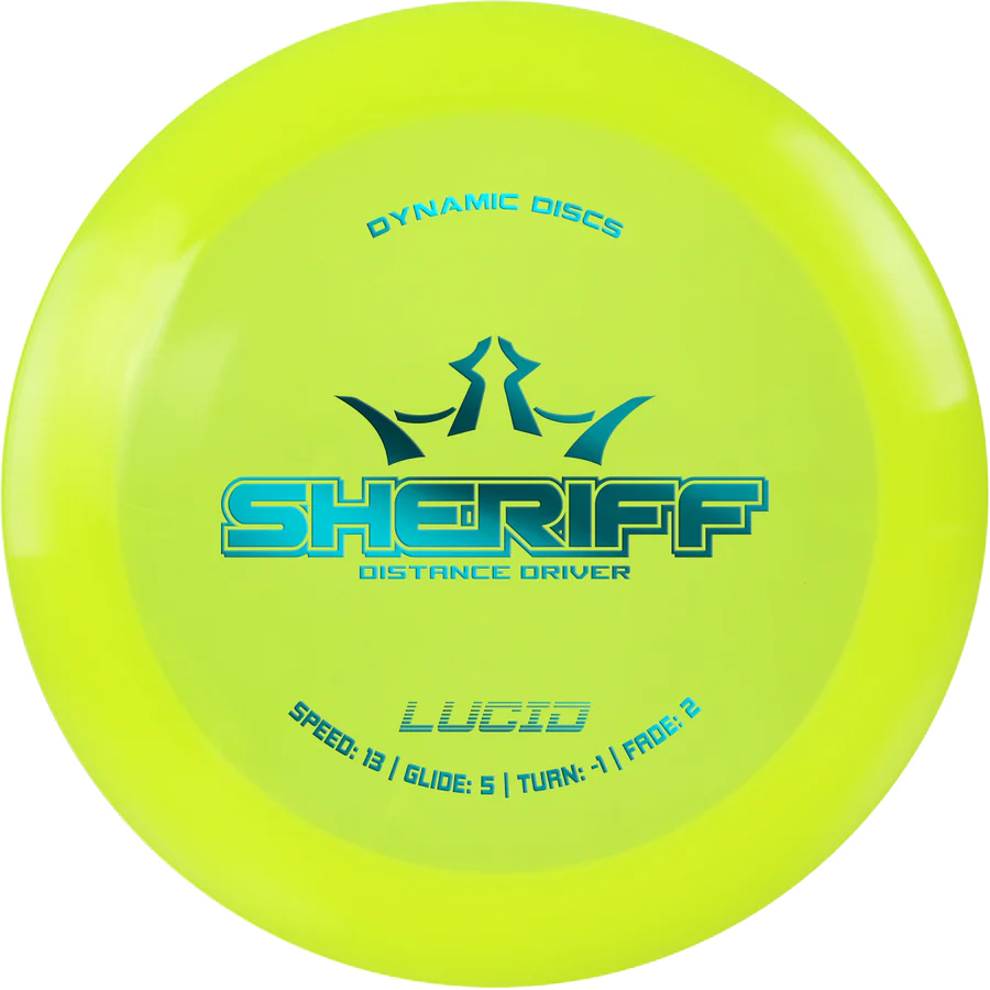 Dynamic Discs Disc Golf Distance Driver Lucid Line Sheriff