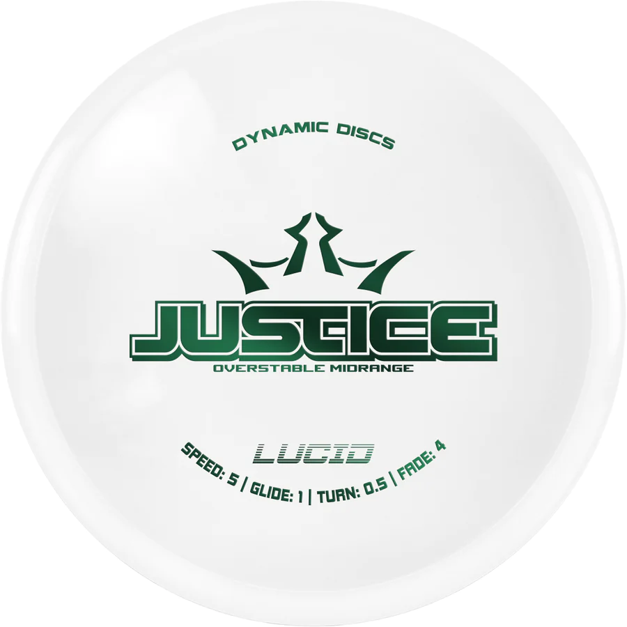 Dynamic Discs Disc Golf Midrange Lucid Line Justice Dynamic Discs Disc Golf Midrange Lucid Line Justice