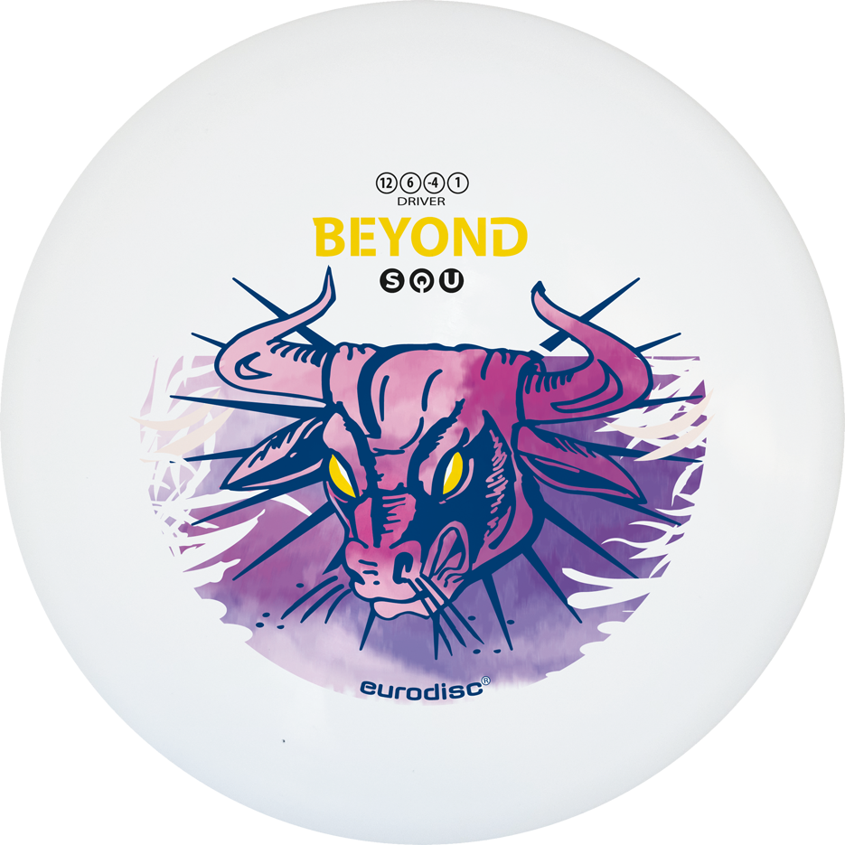 eurodisc® 163 g, Discgolf Driver 12, SQU, BEYOND, pink