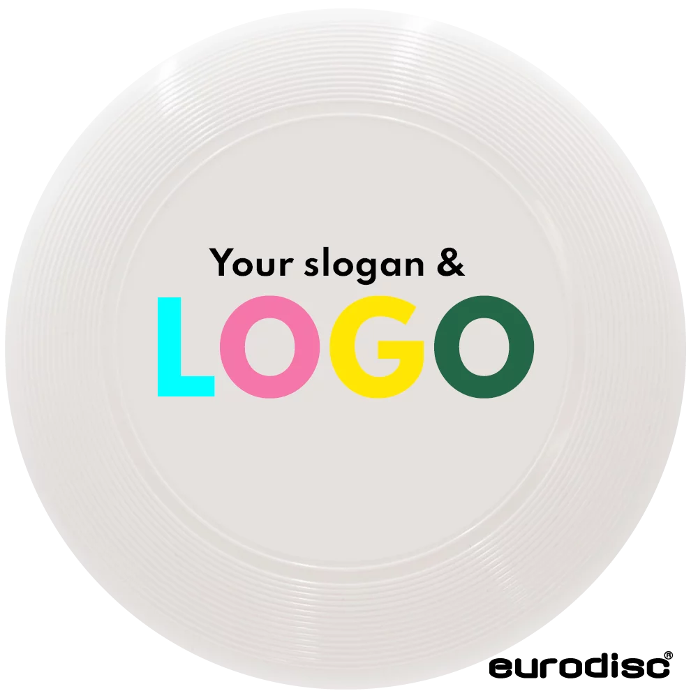 Individuelle eurodisc® 25g Mini Frisbee mit eigenem Logo in verschiedenen Farben