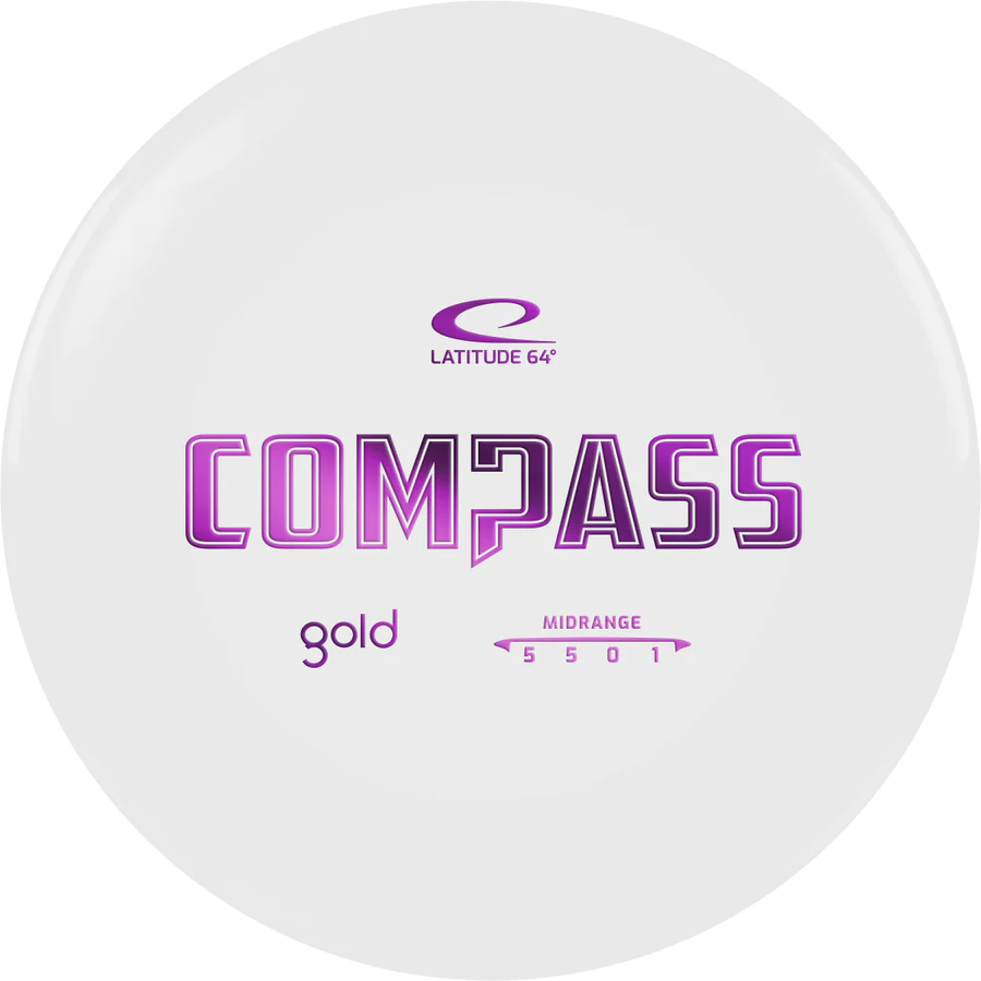 Latitude 64 Disc Golf Midrange Driver Gold Compass