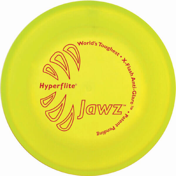 Bissfeste Hundefrisbee Hyperflite Jawz - Gelb